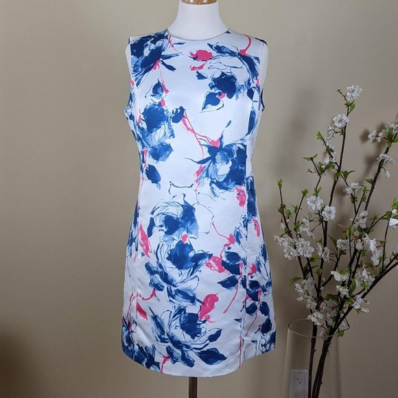 Cynthia Steffe Classic Summery Lined Dress with Zipper Size 10 - Picture 1 of 17